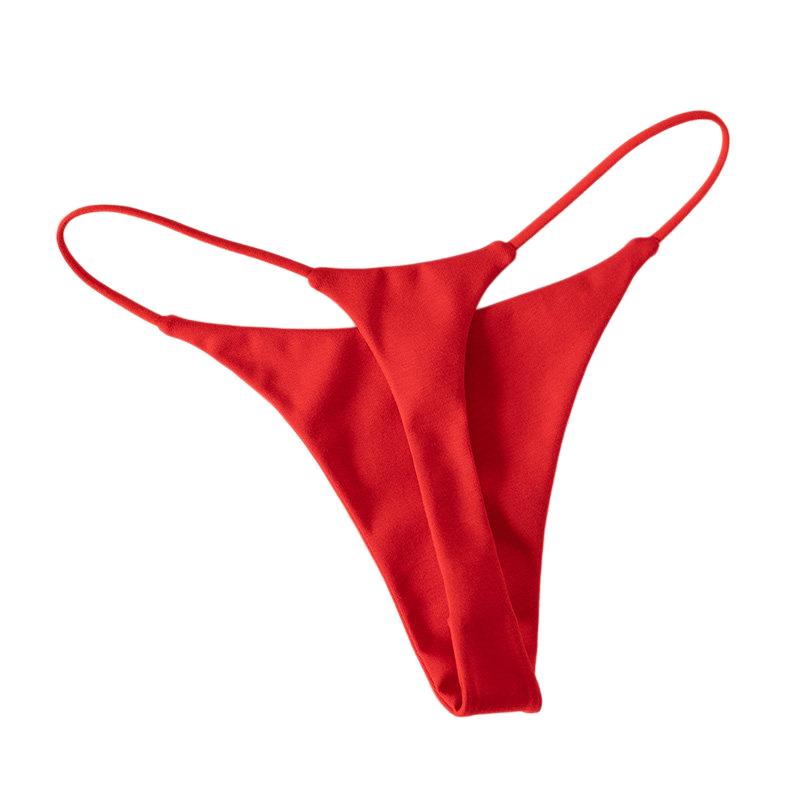 Underwear - Tanga de algodón de cintura baja