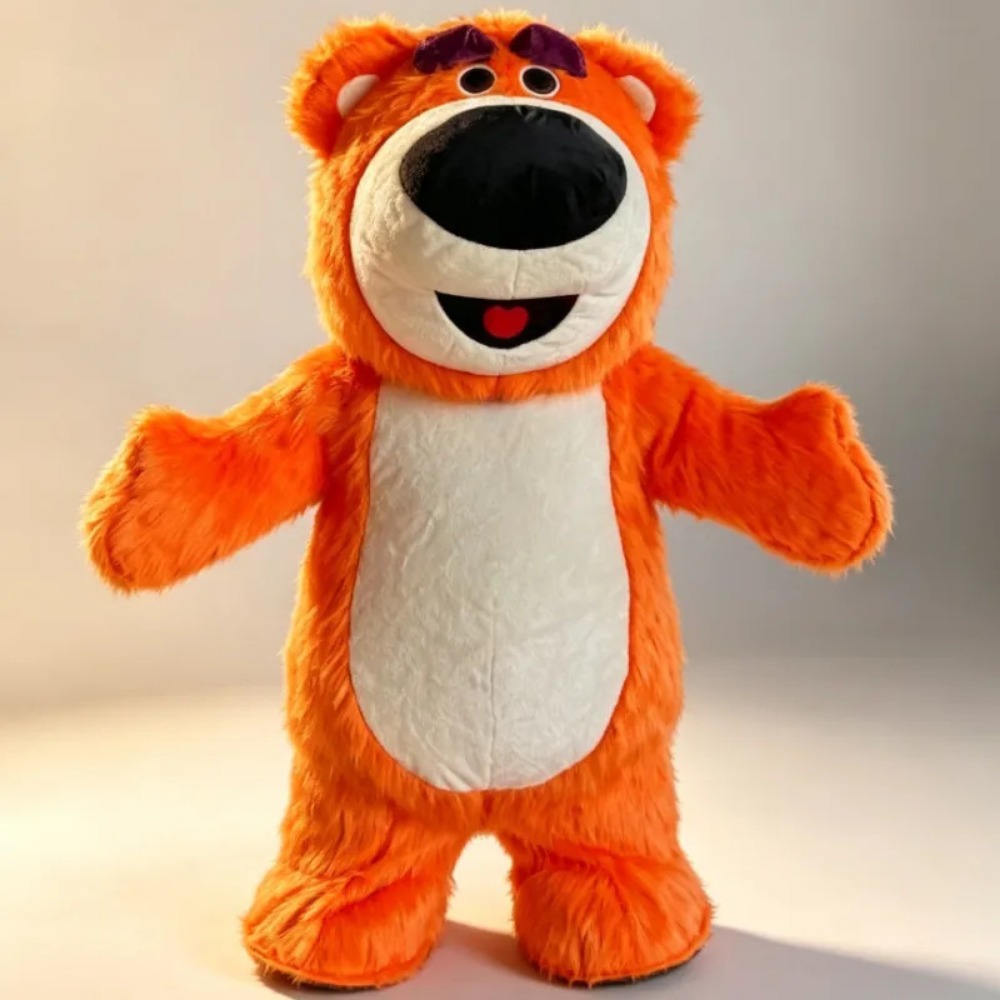 Suits - Disfraz de Mascota de Oso Naranja