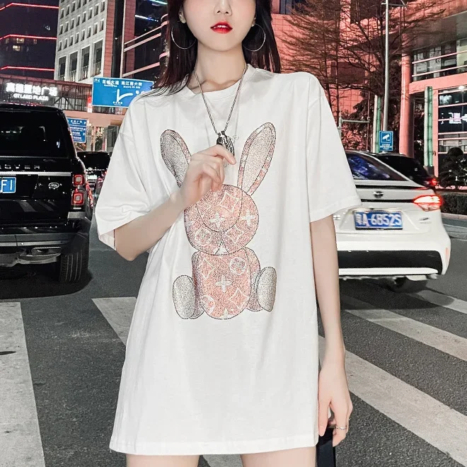 Shirts - Camiseta informal de verano para mujer: