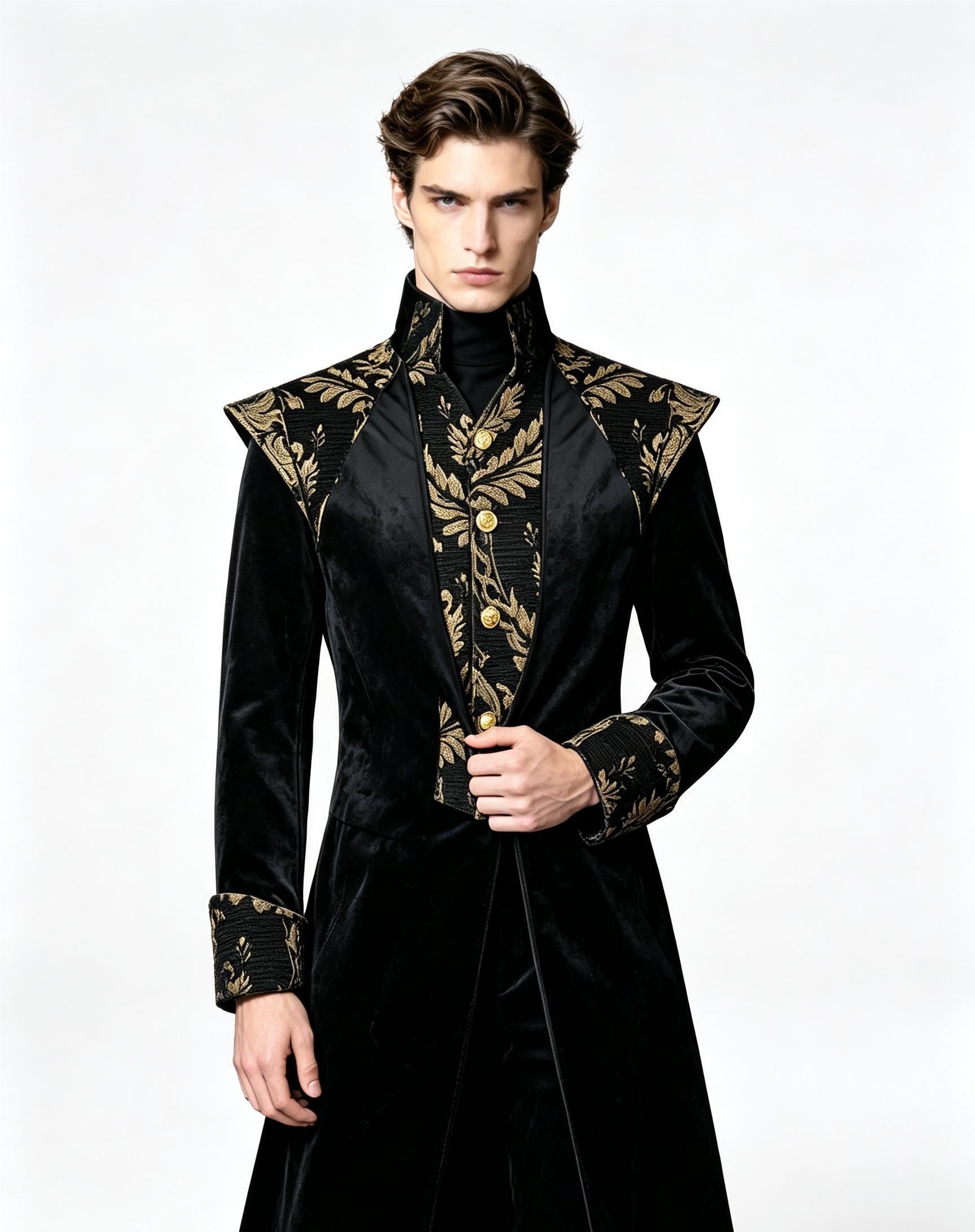 Jackets - Chaqueta Larga de Hombre Estilo Steampunk