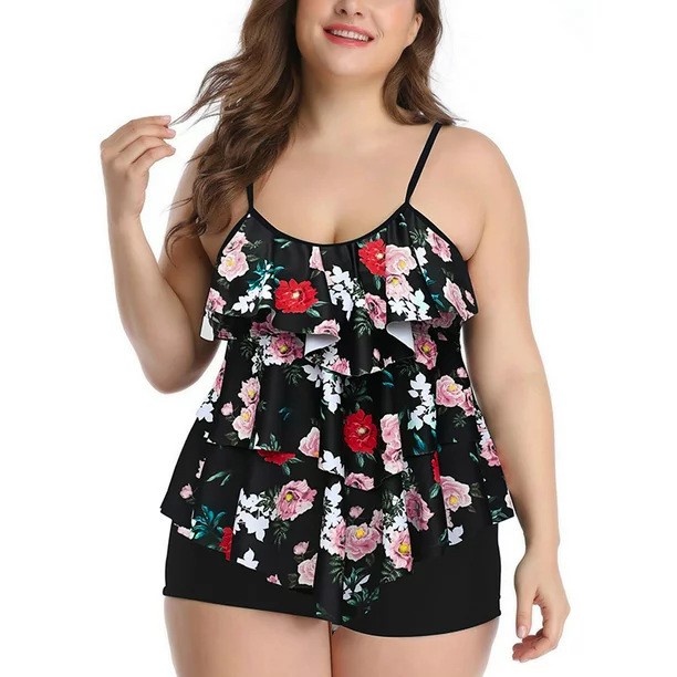 Tankini para Mujer, Bikini con - Shorts reseña y precio