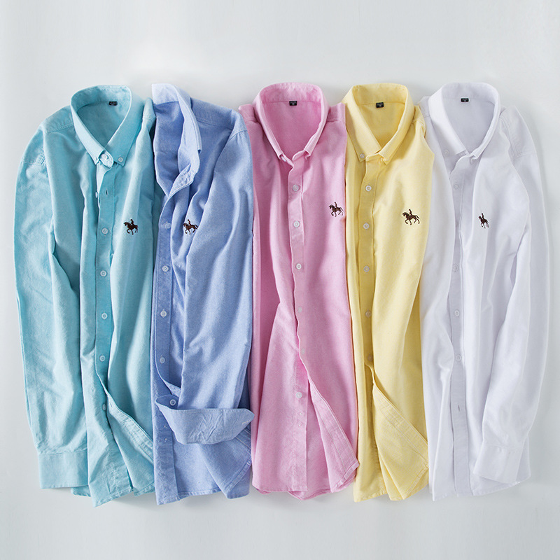 6XL 100% algodón Oxford camisa - Oxford Cotton Casual Shirt Business reseña y precio