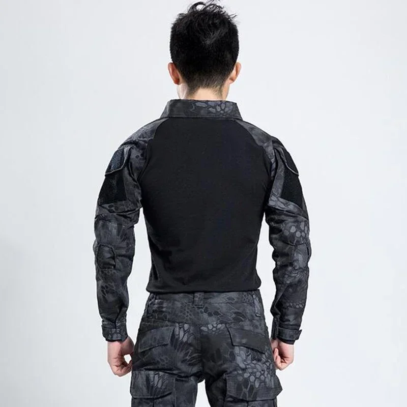 Camisa militar de combate del  - Tactical Military Shirt Cargo reseña y precio