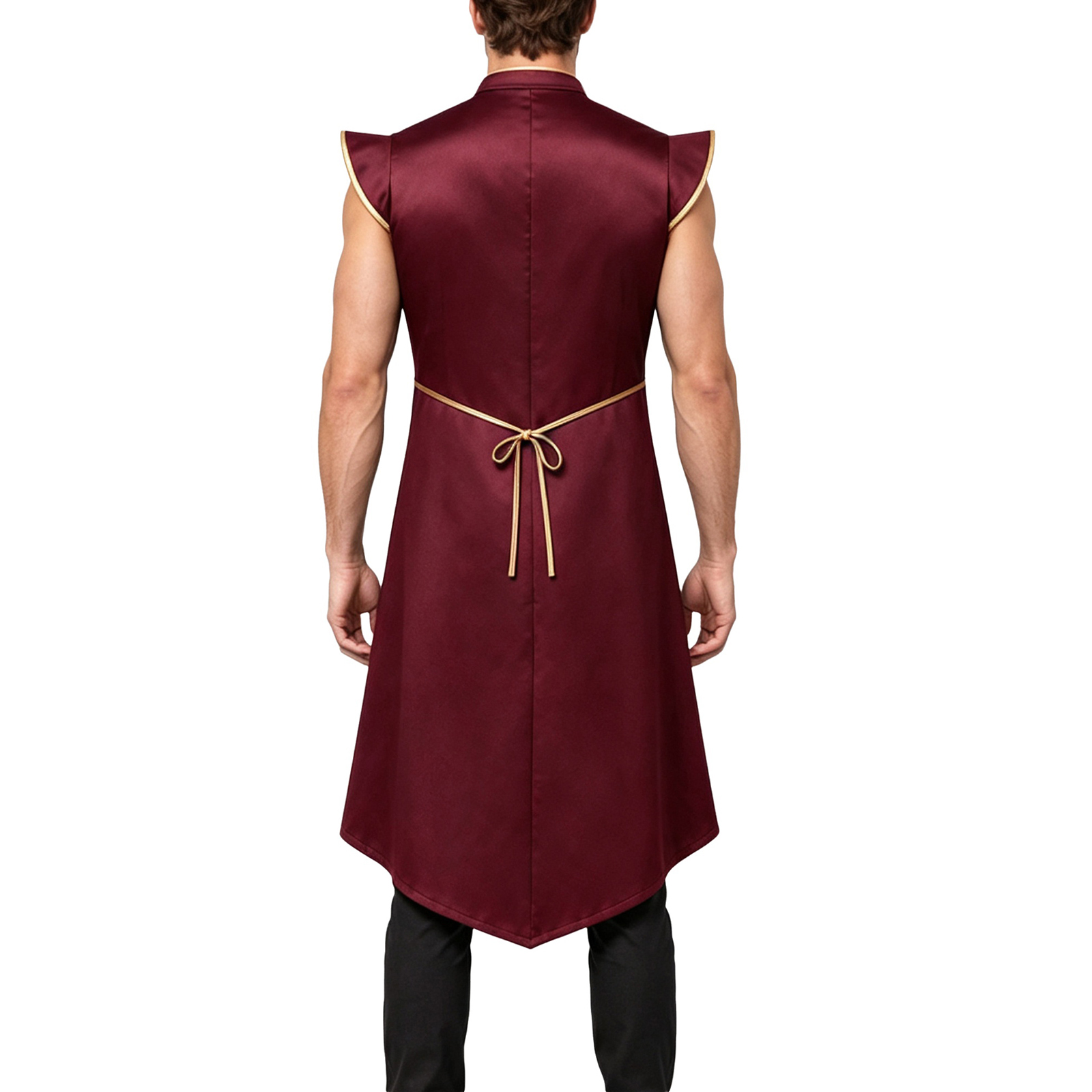 Chaleco largo medieval para ho - Jackets reseña y precio