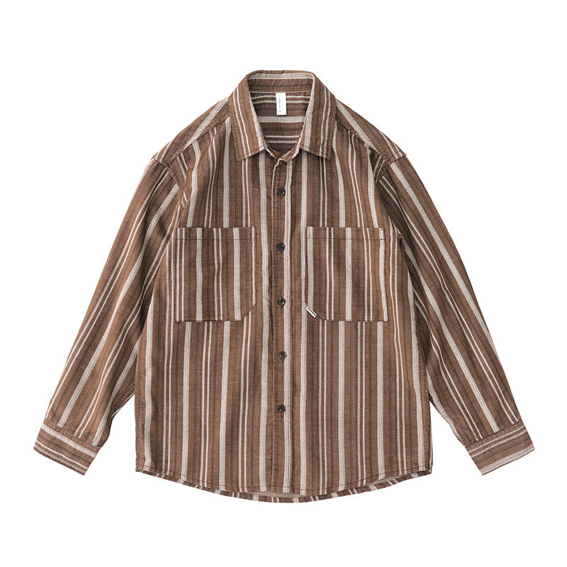 Camisa de manga larga para hom - Corduroy Button Up Shirt Men reseña y precio