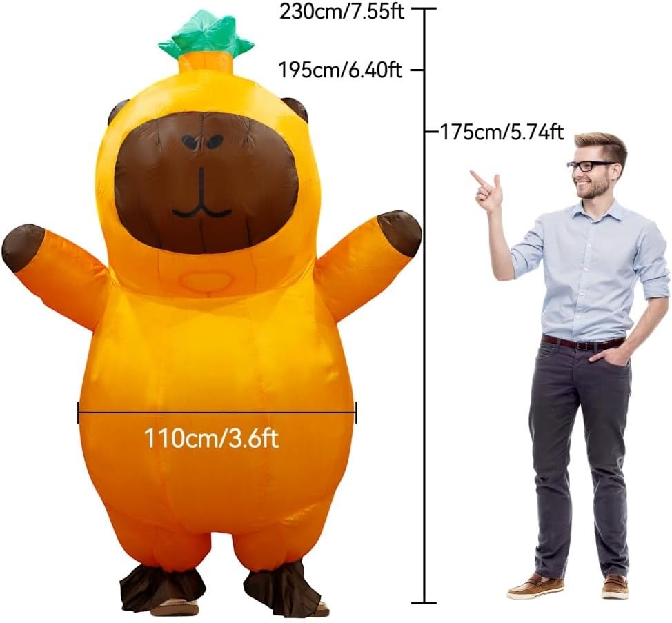 Disfraz Inflable de Capibara p - Suits reseña y precio