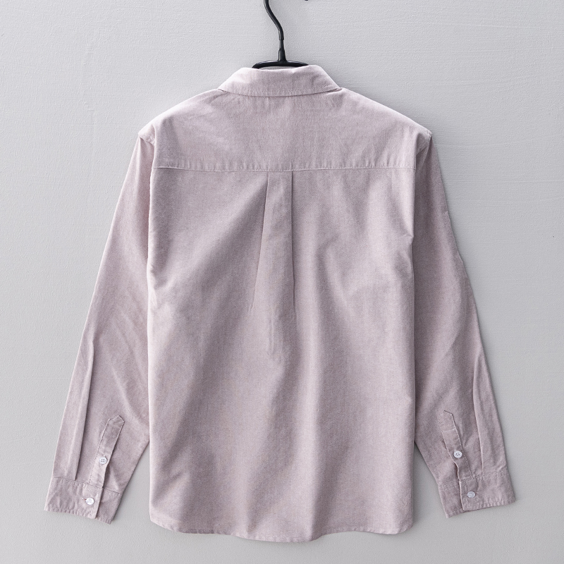 Camisas de algodón de manga la - Oxford Cotton Casual Shirt Business reseña y precio