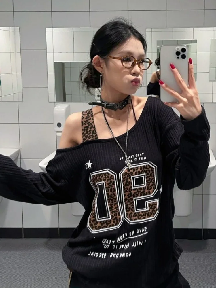 Camiseta Y2K con estampado de  - Shirts reseña y precio