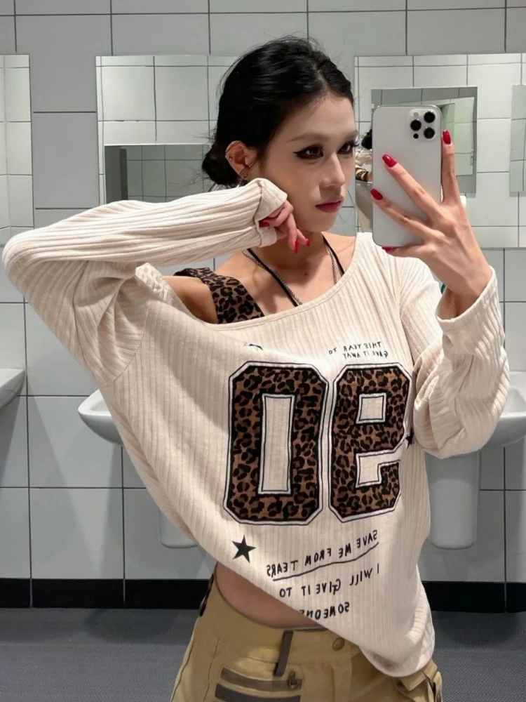 Camiseta Y2K con estampado de  - Shirts reseña y precio
