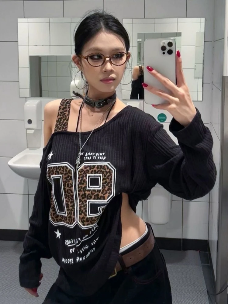 Camiseta Y2K con estampado de  - Shirts reseña y precio