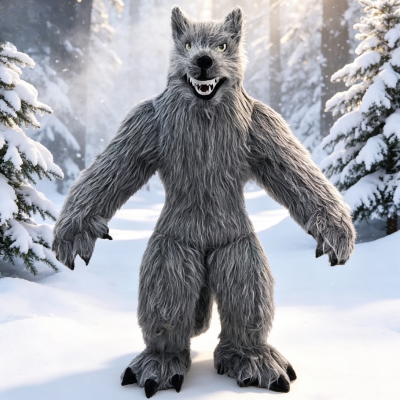 Disfraz de Mascota de Lobo Gri - Suits reseña y precio