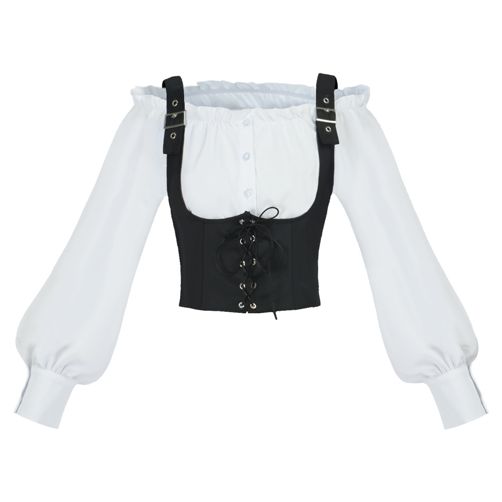 Blusa de estilo retro occident - Shirts reseña y precio
